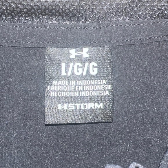 Under Armour Storm Freedom Full Zip Hooded Lightweight Jacket Black Men’s Large - Picture 2 of 15